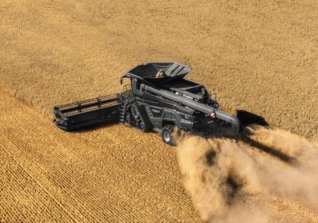 Om du vill att halmen ska släppas, använd bara Fendt IDEAL:s "chop to drop"-funktion och växla till