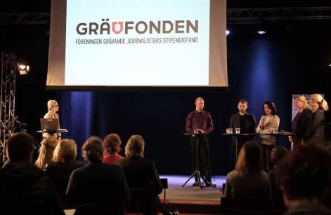 VERKSAMHETSBERÄTTELSE 2017 GRÄVFONDEN Stiftelsen Grävfonden bildades i slutat av 2017 på uppdrag av Fören ingen Grävande Journalisters årsmöten 2014, 2015, 2016 och 2017.