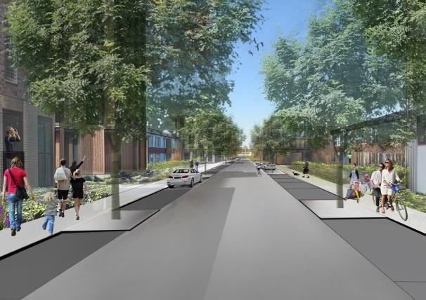 In- och utfart mot huvudgatorna Ryds allé, Rydsvägn och Mårdtorpsgatan bgränsas lisom i gälland dtaljplan.