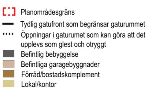 rörlsmönstr följr gång- och cylvägnätt.