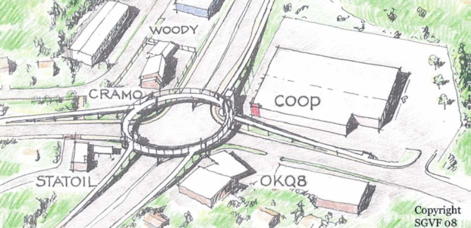 TRAFIKSÄKERHETSPLAN (REMISSUTGÅVA NOV 2016) 31 Frågan om en planskild korsning för oskyddade trafikanter vid Huddingevägen/Ågestavägen är en statlig fråga som hanteras i en åtgärdsvalsstudie för väg