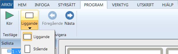 Skriv ut När du ska skriva ut det du har gjort, måste du ha en ansluten skrivare. Om du är osäker, eller behöver hjälp med detta, hör med IT-kunnig person.