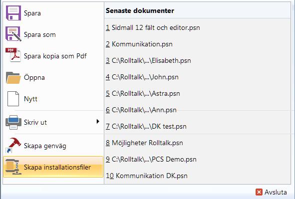 Säkerhetskopia av användarprogram Det är viktigt att du gör en kopia av användarprogrammet på en ext