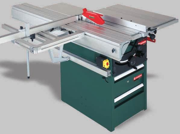 Magnum maskiner Precision ger perfektion Formatbordet rörligt i nålrullager för exakta snitt upp till 1450 mm längd Montera och demontera tillsatsbordet utan verktyg om du vill såga större