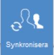 När du har ändrat användardata i TM (stämpelklockterminalen) använder du TM > PC. När du vill synkronisera användardata följer du dessa steg: 1. Gå till sidan Ändra / Terminal i programmet.