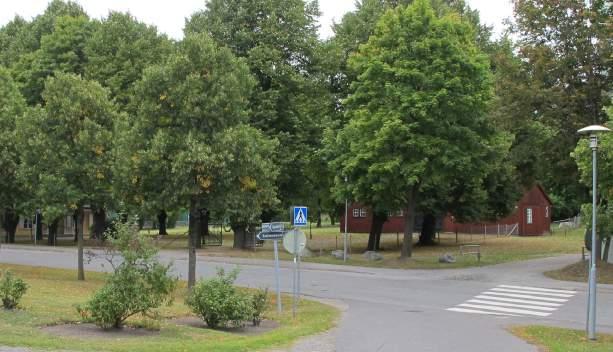 Kulturhistorisk herrgårdsmiljö vid Annelund (10) N Snbbcykelvägen fortsätter genom befintlig gc-tunnel vid Frösund och vidre till området norr om Frösundvik där den psserr herrgården