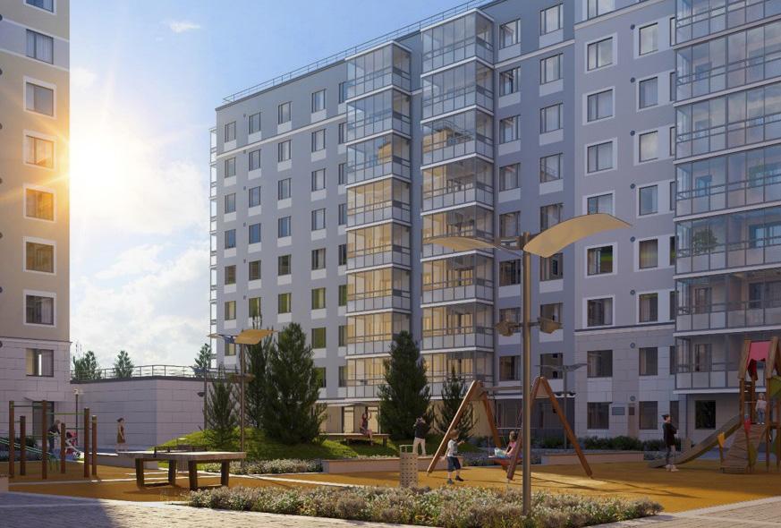 AM ENTENFANG Projektstart: Q3 Läge: Wesseling, Tyskland Bostadstyp: Fristående par- och radhus Antal bostäder: 142 hem till konsumenter Prisvärda par- och radhus i ett levande och familjärt