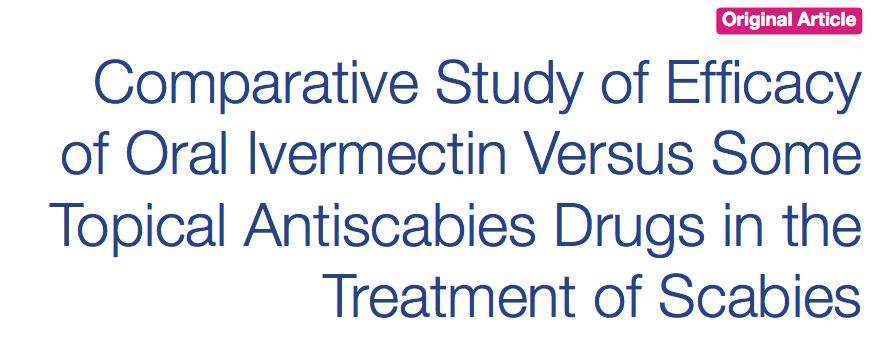 Alternativ behandling: Peroral behandling med ivermectin (Stromectol)?