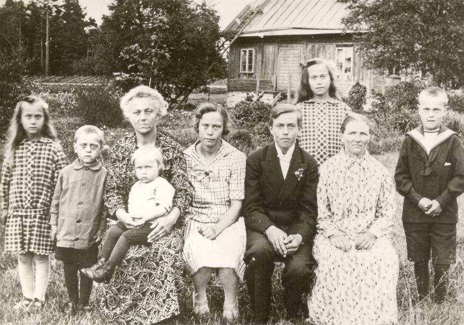 10 1928, Morbror Bengts konfirmation.