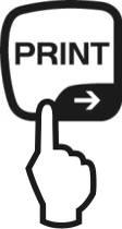 "Easy Setting" symbolen [ ] blinkar. Vid blinkande symbol med hjälp av UNIT- eller PRINTknappen ställ in stabiliseringen och reaktionen enligt nedan.