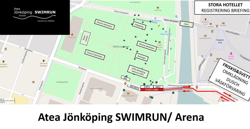 6 SWIM 14,7 0,15 14,85 7 RUN 14,85 15,15 TOTAL Atollen/Munksjön/ Sista simningen, hopp från brygga, uppgång på brygga Bryggan 0,3 Bryggan SKOLGATAN/ MÅL Lätt asfaltslöpning runt Bryggan, bara
