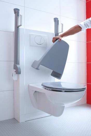 B BANO Bano ryggstöd för 700 mm WC-skål Bano erbjuder ett ryggstöd som