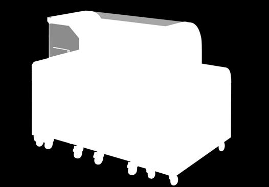 bordsmaskin till traditionell 700/800/900 mm djup modulutrustning. Kokgrytor, grillar, woks, etc.