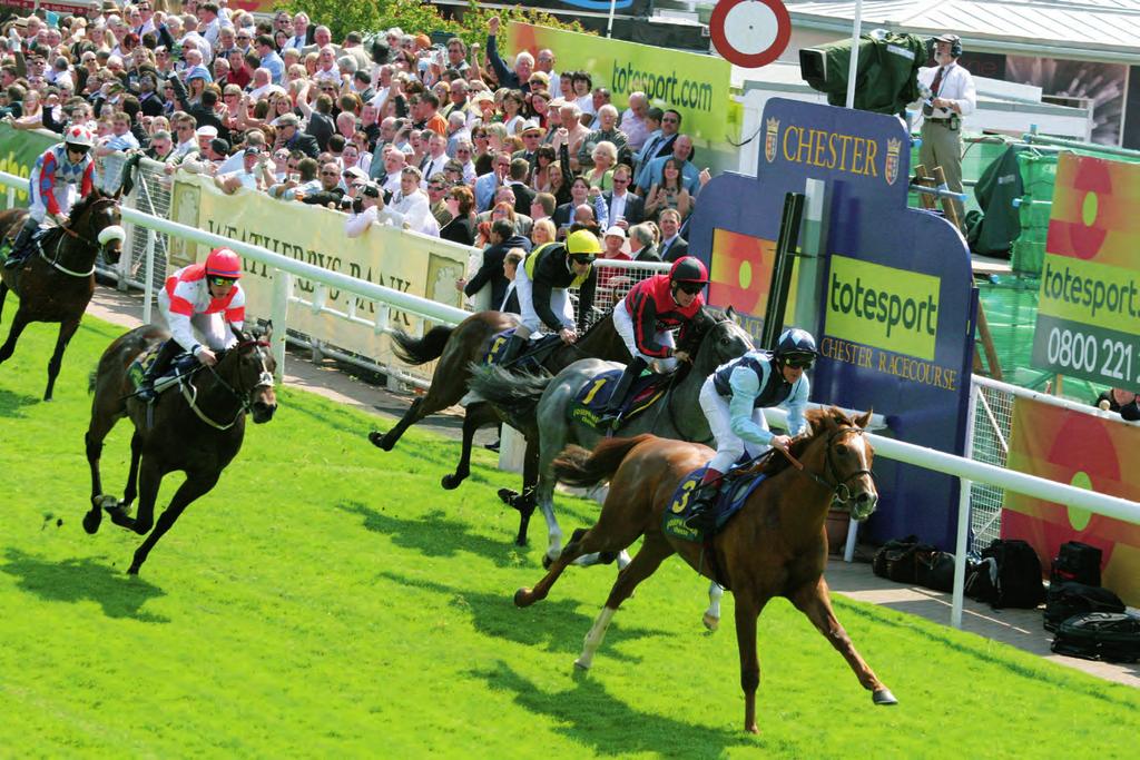 helst in the flesh. I England heter det there is no substitute for being at the races. Om en häst vinner ett 1600 meter långt lopp med två längder, säger vi att det motsvarar 2 kg på handicapskalan.