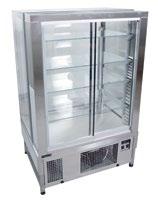 Utrustad med 3 glashyllor, LED belysning, digital termostat och automatisk avfrostning.