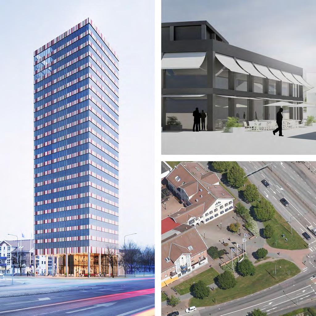 Studie av utökad byggnadshöjd för punkthuset kvarter 14, Kongahälla Studie tillhörande: Detaljplan för