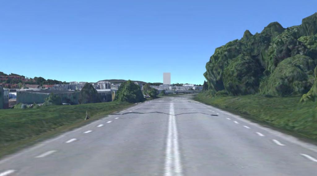 Studie av utökad byggnadshöjd för punkthuset kvarter 14 Kongahälla Bild 21.