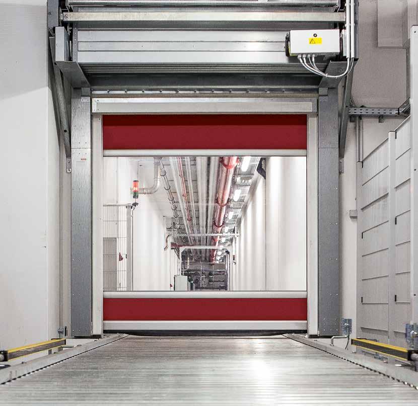 Flexibla snabbrullportar Innerportar för speciella krav Porttyp V 3009 Conveyor V 3009 Conveyor används mellan