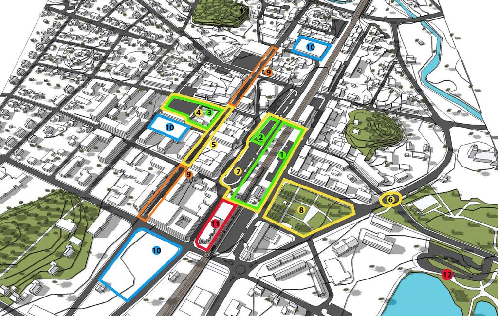 TID- OCH GENOMFÖRANDEKARTA FÄRGFÖRKLARING Åtgärdsförslag 1 2018-2020