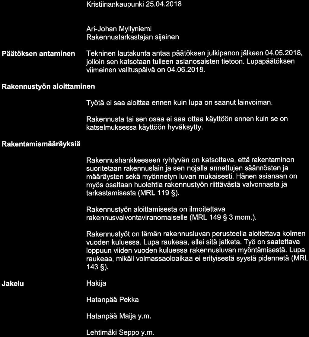 liite: Bygglovsansökan