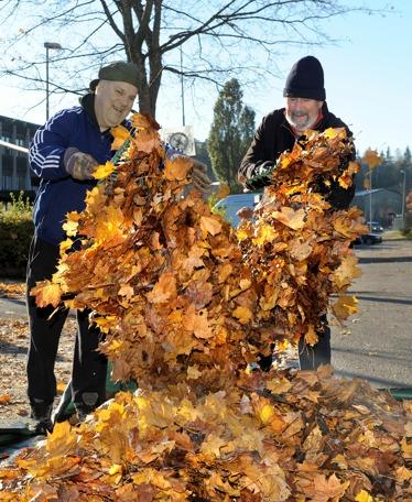 mycket att göra för energiska medlemmar som hörsammat uppropet om