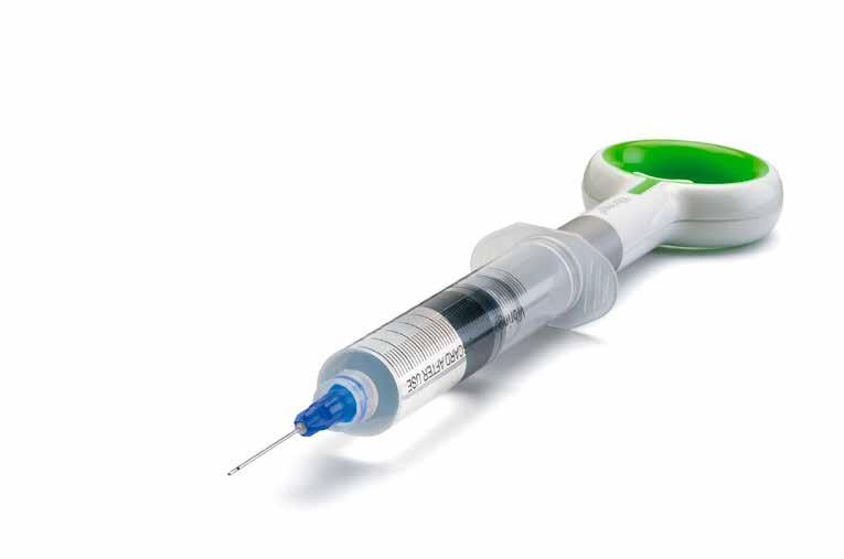 enabling the irrigation endodontic treatments in one step. ng the irrigation Fungerar med alla spolsprutor med luerfattning. För enkel och säker rotfyllning! Providing faster, superior results!