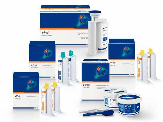 Guideline till perfekt cementering V-Posil Putty Fast/ Light Fast Startset Putty Fast, 2 x 450 ml Light Fast, 2 x 50 ml Inkl. div.