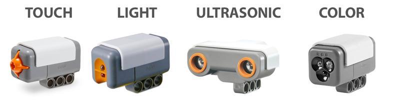 NXT sensorer RCX sensorer 21. MOTORER Ni får bara använda fyra LEGO MINDSTORMS-motorer i tävlingsområdet.