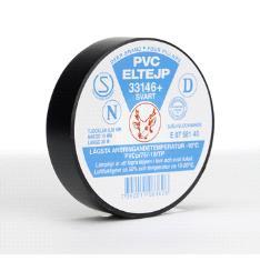 331609 F / 331609 19mm x 20m Svart 7393593029248 GG St 1 1 5 42808954 331610 19mm x 20m Vit 7393593029255 GG St 1 1 5 42808946 Eltejp Material Polyamid 6.6. randklassning: Standard U94 V2.