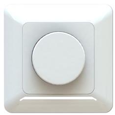 Carat 2018 Nytt sortiment 3 - Strömställare och uttag Carat 2018 - Dimmer 16A, IP20 332640 F / 332640 Dimmer Vit, ED-dimmer 7393593069305 GG St 1 1 5 Carat 2018 - Strömställare