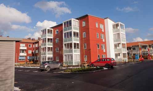 Inglasad balkong Flytten från ett stort hus till en lägenhet är för många en stor förändring.