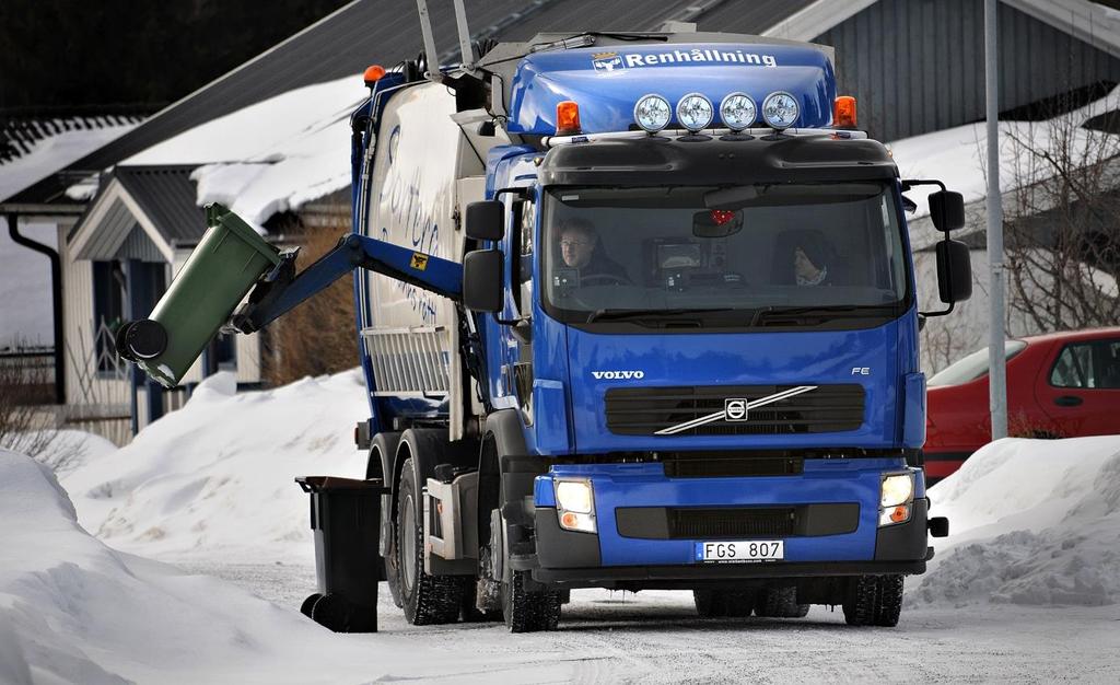 Energianvändning omfattar den energi som används till transporter samt el- och värmeproduktion.