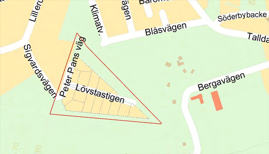 Området ligger i direkt anslutning till område med utbyggt VA. Området ligger inom Mälarens vattenskyddsområde.