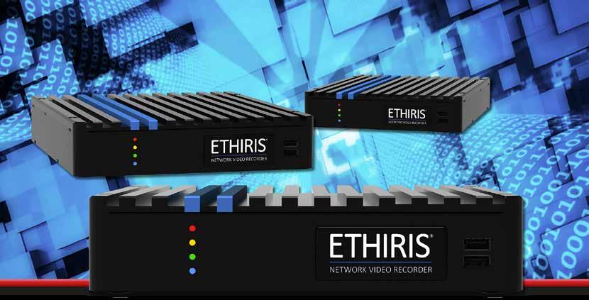 NVR och NVC ETHIRIS NVR/NVC - Nyckelfärdig videoövervakning Vårt produktområde Ethiris Network Video Recorder (NVR) och Network Video Client (NVC) innehåller nyckelfärdiga produkter med hög prestanda