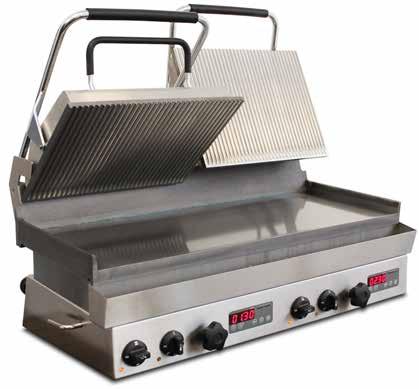 enkel räfflad 420x360x200/520 230V - 2,2 kw 08-PE50LE dubbel slät/räfflad 570x360x200/520 230V - 3,6 kw 08-PE50ME dubbel slät/räff/räfflad