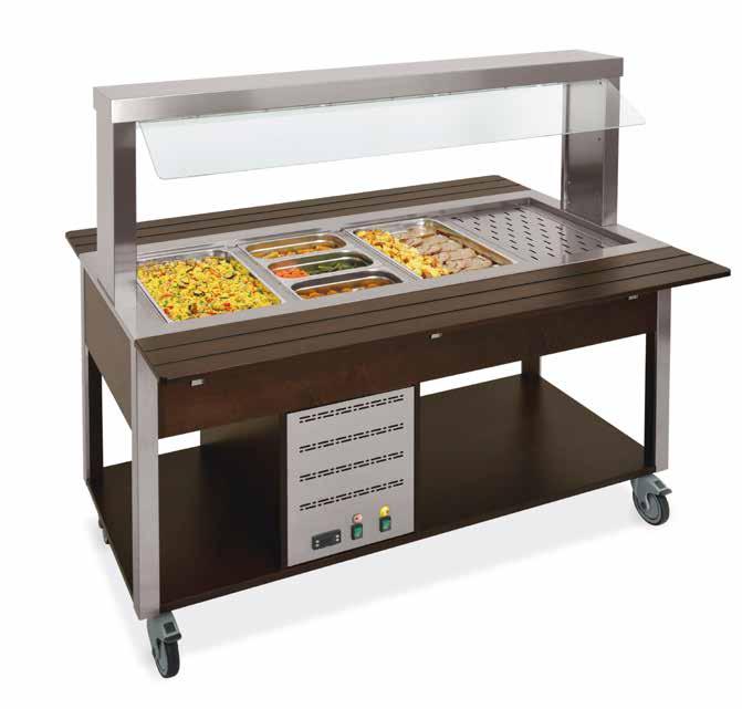 - 3,10 kw 09-69106R 6xGN1/1-150 mm, ek 2260x680x1440 230V - 3,65 kw 09-69106W 6xGN1/1-150 mm, wenge 2260x680x1440 230V - 3,65 kw 09-69106RAL 6xGN1/1-150 mm, RAL 2260x680x1440 230V - 3,65 kw