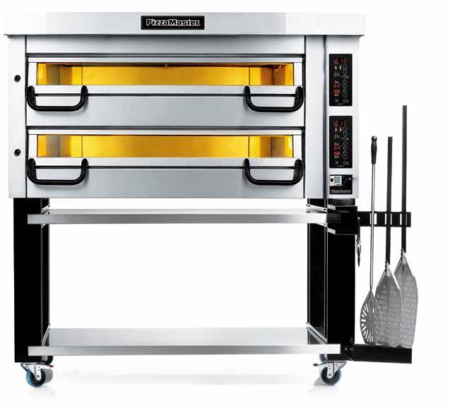 10-PM732ED Ugnar 10-PM352ED1 10-PM452ED1 Pizzamaster kompakt Denna pizzaugn finns i tre storlekar.