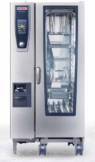 handdusch 879x791x1782 400V - 37,0 kw SelfCooking Center På mindre än en kvadratmeter kan du grilla, steka,