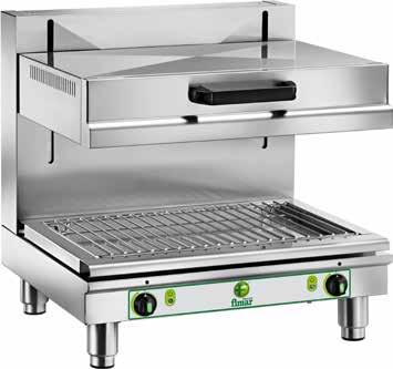 Tre separata värmezoner och touchkontroll med digital display Toaster Fimar Tillverkad i rostfritt stål, är enkel