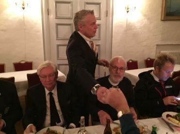 gästade kvällens klubb, där det serverades Mårten