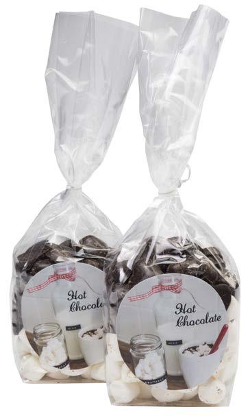 Mer behövs inte för att lyckas med något gott och värmande. Chokladen är tillverkad i Borgstena och ger en dryck med fyllig chokladsmak.