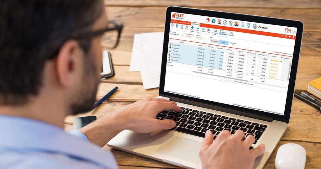12 Lönerevision är en tilläggsmodul till Flex HRM Employee Lönerevision smart kontroll Lönerevisionen utförs via systemet, där alla uppgifter och historik finns samlat.