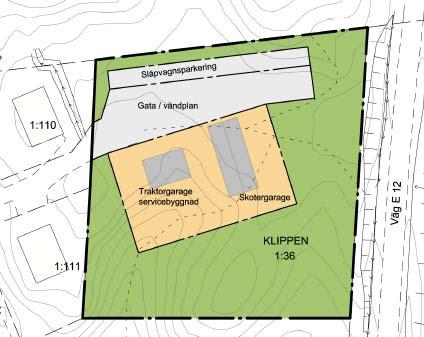 i nära anslutning till befintligt bostadsområde.