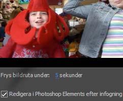 Infoga i film.