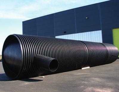 tum Pumpstation 60m 3 Polyeten Keramik Gjutjärn Stål Betong Diagram 1.2. - Väggens råhet 1.6. Motstånd mot UV-strålning Svarta polyetenrör är resistenta mot atmosfärkorrosion och UV-strålning.