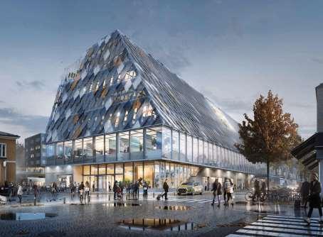 Växjös nya stations och stadshus Ett landmärke för framtiden Ett hus för staden vår tids ikonbyggnad, dynamisk och föränderlig Ett attraktivt hus som