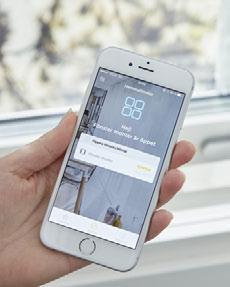 q p Digitala satsningar Inwido fortsatte under året att utveckla produkter och koncept för det uppkopplade hemmet.