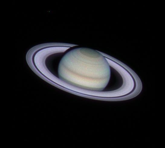 Skissa intensitetsfördelningen med ideala linser på Galileis näthinna när han tittade mot planeten Saturnus, dels direkt med blotta ögat utan kikare, dels med sin kikare!