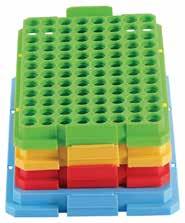 µl, 76 mm, grön 25085 100-5000 µl, 120 mm, lila PIPETTSPETS EPPENDORF, REFILL - ept.i.p.s Standard (Eppendorf) Original. PP. Komplett system för påfyllning i rack. 10x96 tip racks.