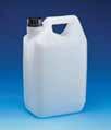 13794 2,5 liter 13795 5,0 liter DUNK I PLAST - Mellerud Plast Emballator HD-PE. För farligt gods. Med skruvlock och fast handtag.